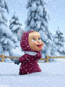 Neujahrsanimation - Mascha und die Bären