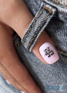 Nail Painting 2020 - Schriftzug