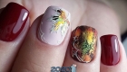 Schöne Malerei - Herbstmaniküre 2020