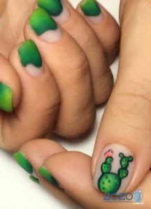 Kaktus-Maniküre für 2020