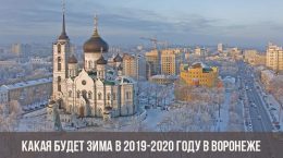 Was wird der Winter in 2019-2020 in Woronesch sein