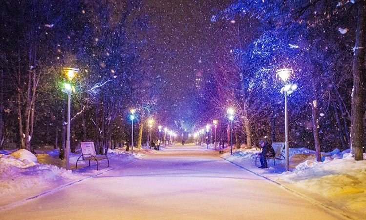 Die ersten Fröste in Baschkirien 2019-2020