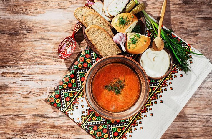 Essen für die Woche des Kreuzes