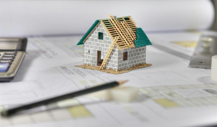 Grundriss eines Privathauses