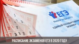 Prüfungsplan für 2020