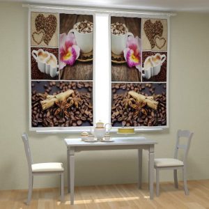 Druck auf Vorhängen - Mode 2020