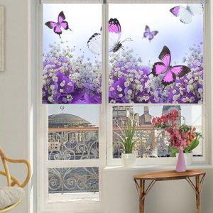 Rollos mit einem Muster für die Küche - Trend 2020