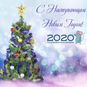 Mini-Karten für das neue Jahr 2020