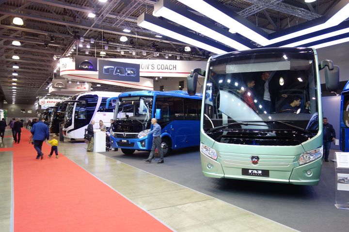 Internationaler Bussalon Busworld Russland