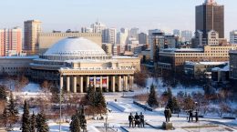 Winter in Nowosibirsk