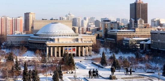 Winter in Nowosibirsk