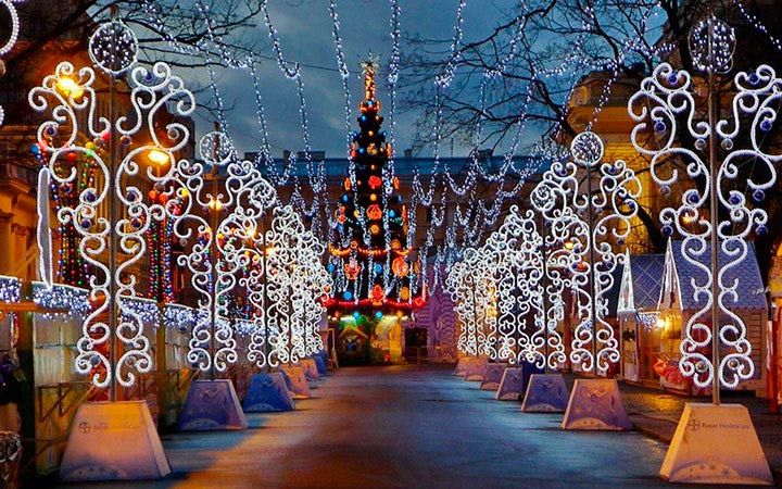 Neujahrsmessen in St. Petersburg