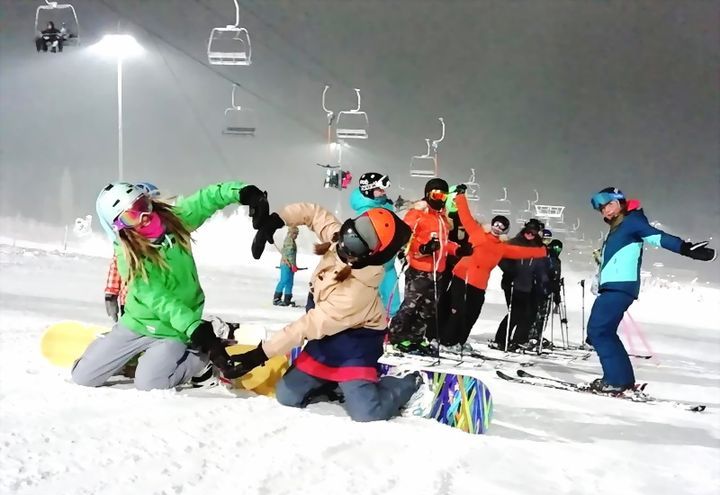 Skifahren in St. Petersburg