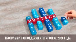 Hypothek mit staatlicher Unterstützung im Jahr 2020