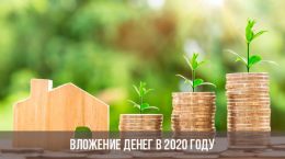 Investition im Jahr 2020