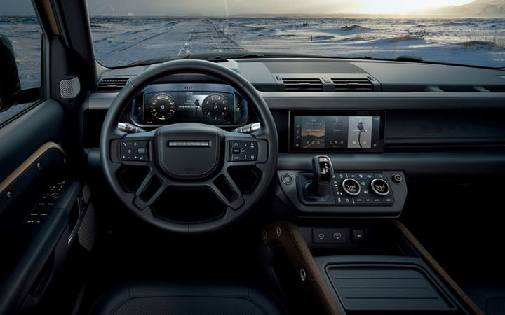 Innen Land Rover Defender 2020