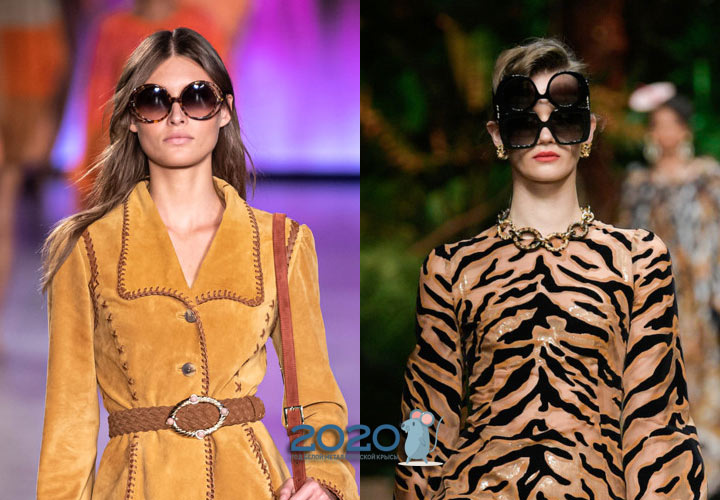 Große Sonnenbrille - Trend 2020