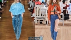 Trend Jeans Frühjahr 2020 Mode