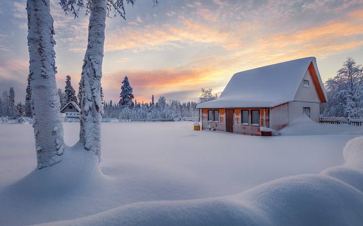 Wetter für das neue Jahr 2020 in verschiedenen Regionen Russlands