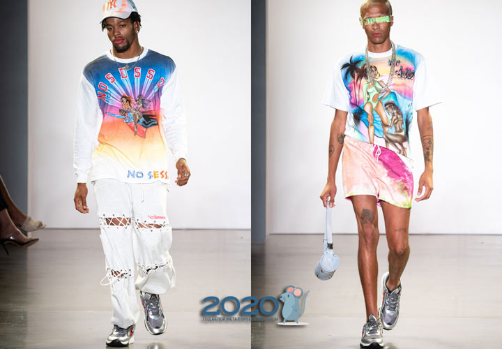 Herren Silber Sneakers Frühling-Sommer 2020