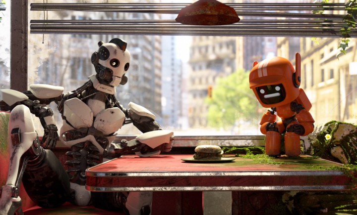 Rahmen aus der Serie Love, Death and Robots