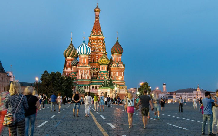 Russlands Millionenstädte im Jahr 2020 - Moskau